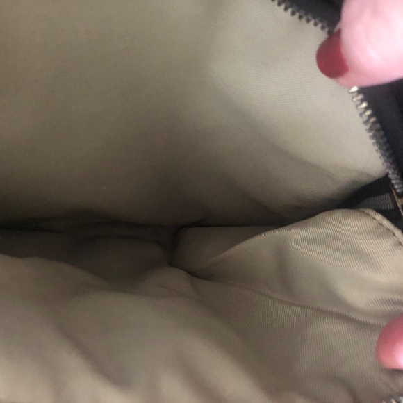 Black leather knapsack -very good condition - soft leather - Picture 7 of 9